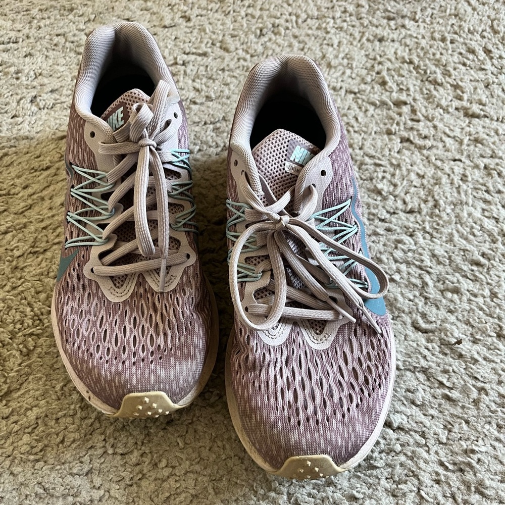 Nike Women's Running Shoes - Pink and Blue